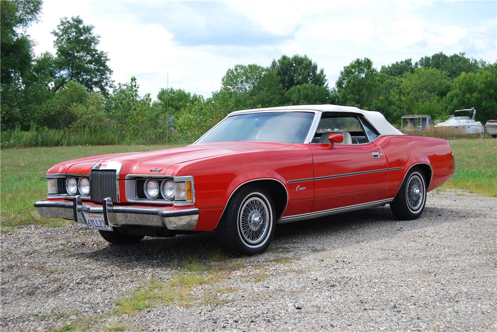 1973 MERCURY COUGAR CONVERTIBLE