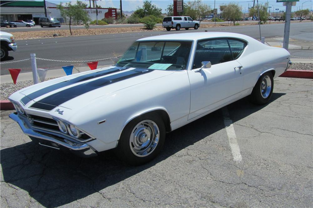 1969 CHEVROLET CHEVELLE MALIBU 2 DOOR COUPE