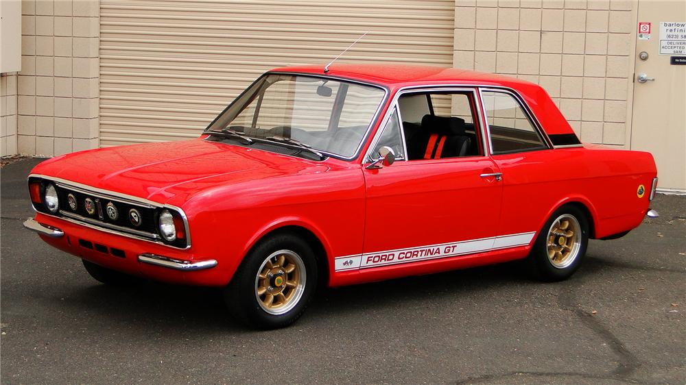 1967 FORD CORTINA GT 2 DOOR COUPE