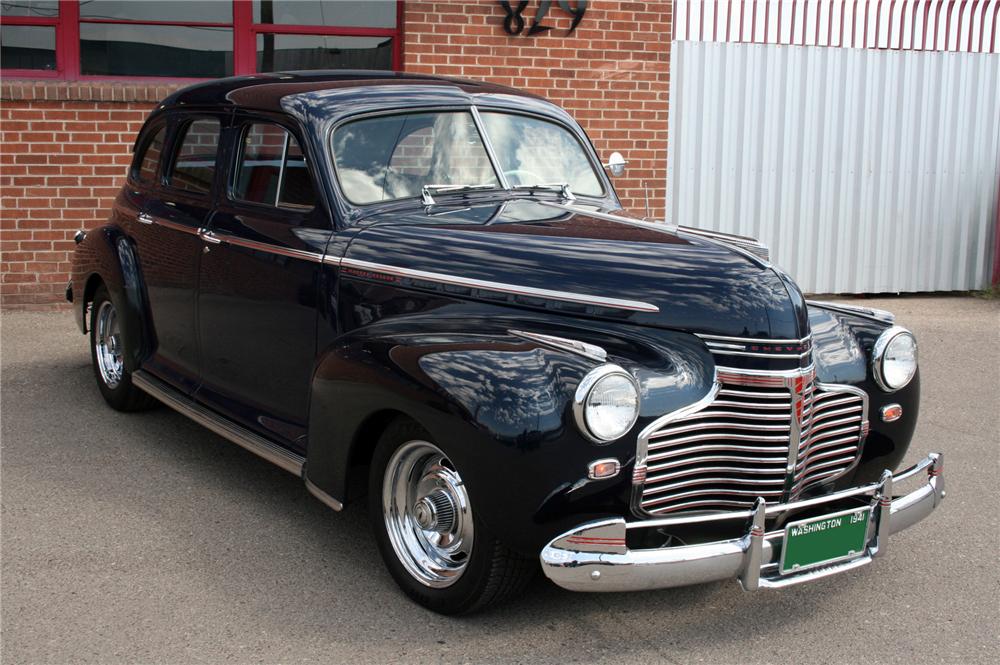 1941 CHEVROLET MASTER DELUXE CUSTOM 4 DOOR SEDAN