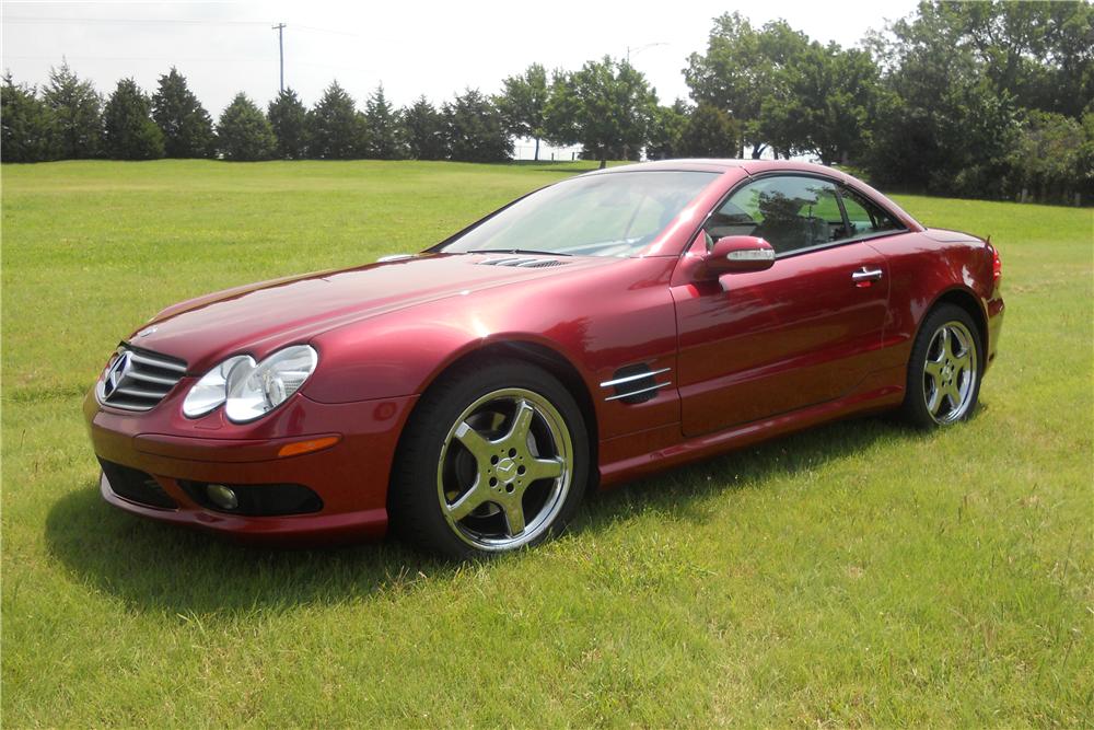 2003 MERCEDES-BENZ 500SL CONVERTIBLE