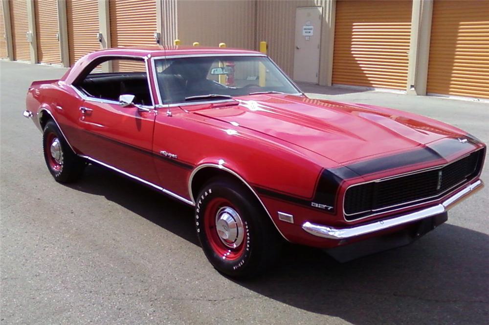 1968 CHEVROLET CAMARO RS CUSTOM 2 DOOR COUPE