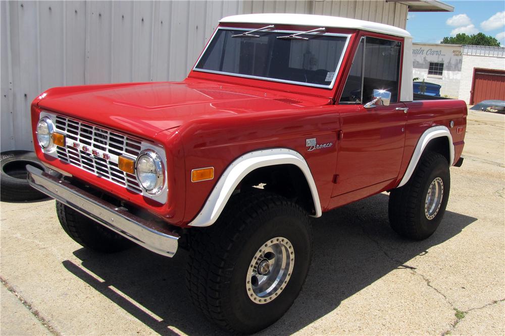 1974 FORD BRONCO CUSTOM HALF CAB