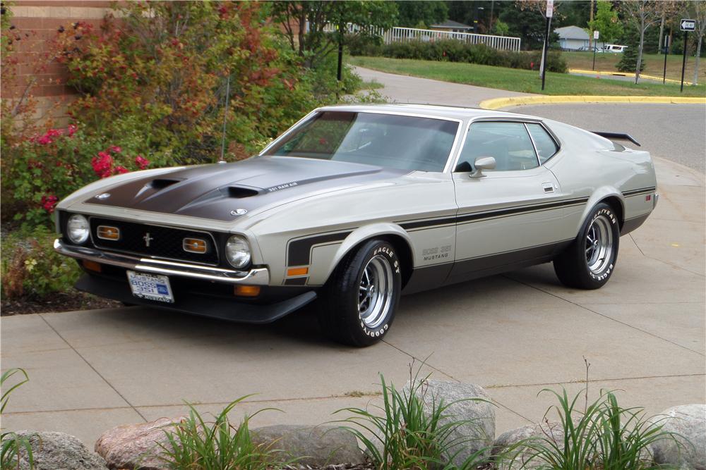 1971 FORD MUSTANG MACH 1 FASTBACK