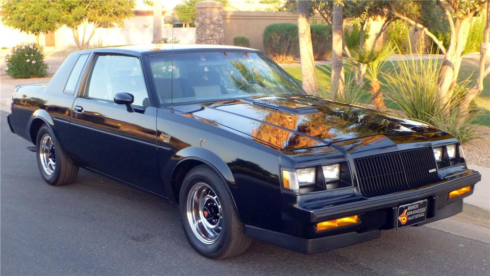 1987 BUICK GRAND NATIONAL 2 DOOR COUPE