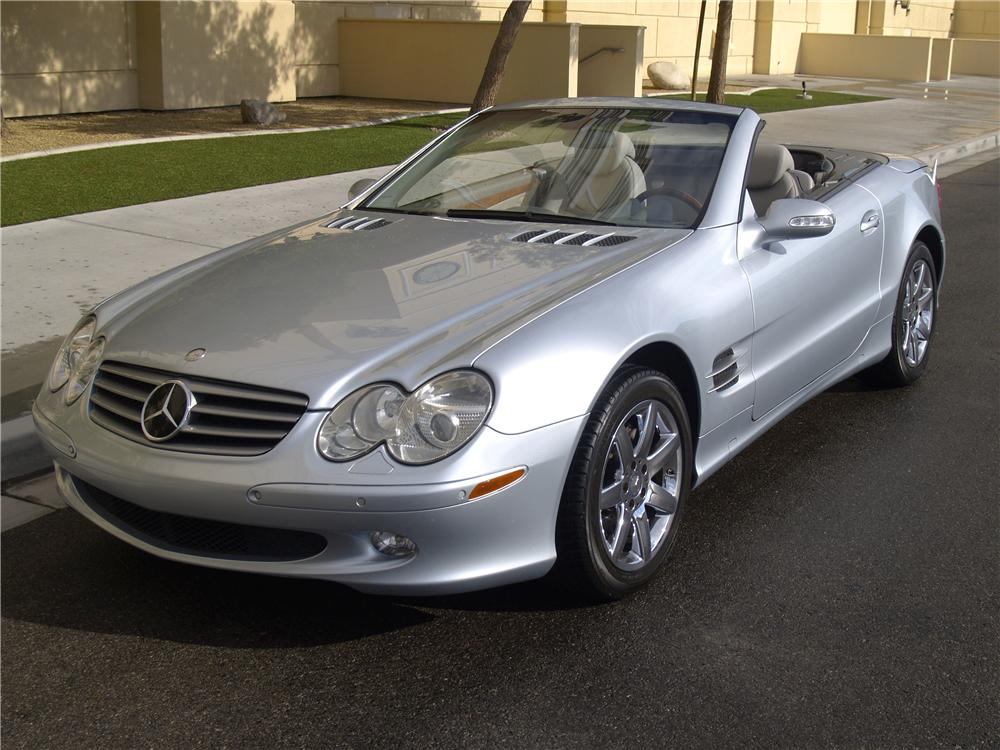 2003 MERCEDES-BENZ SL500 CONVERTIBLE