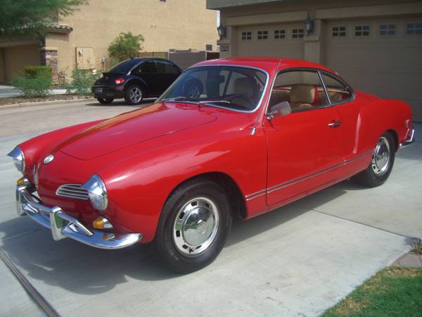 1969 VOLKSWAGEN KARMANN GHIA 2 DOOR COUPE