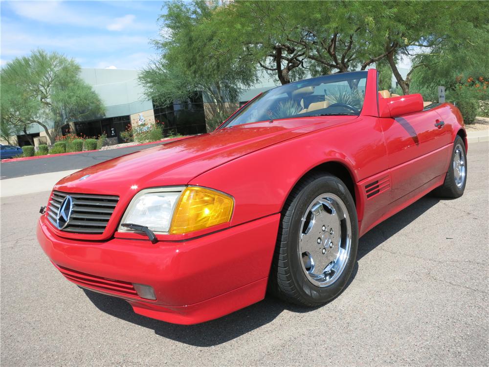 1991 MERCEDES-BENZ 500SL CONVERTIBLE