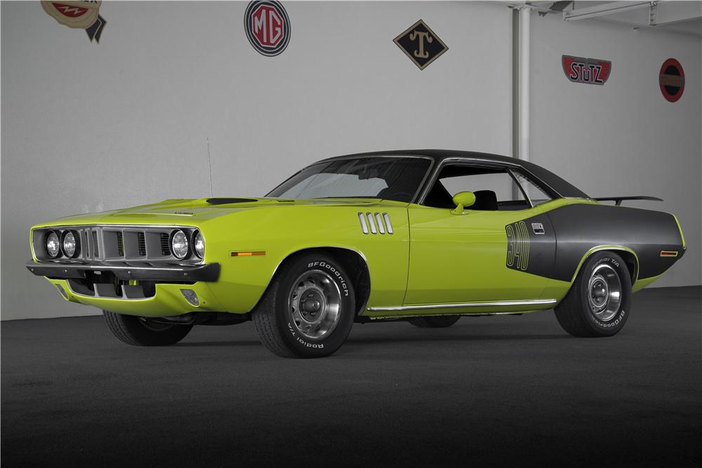 1971 PLYMOUTH CUDA 2 DOOR HARDTOP