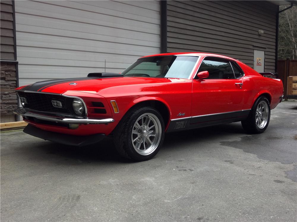 1970 FORD MUSTANG MACH 1 FASTBACK