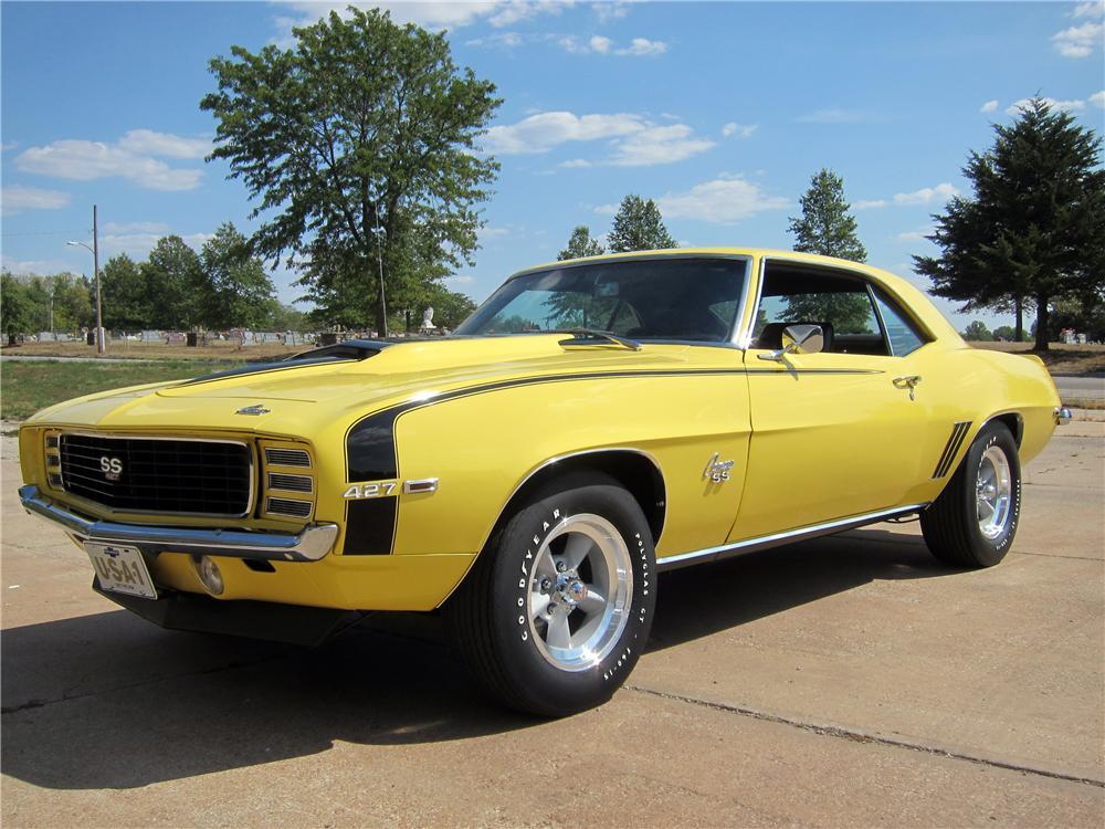 1969 CHEVROLET CAMARO CUSTOM 2 DOOR COUPE