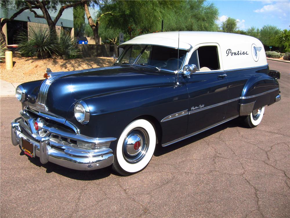 1951 PONTIAC 8 CHIEFTAIN STREAMLINER SEDAN DELIVERY