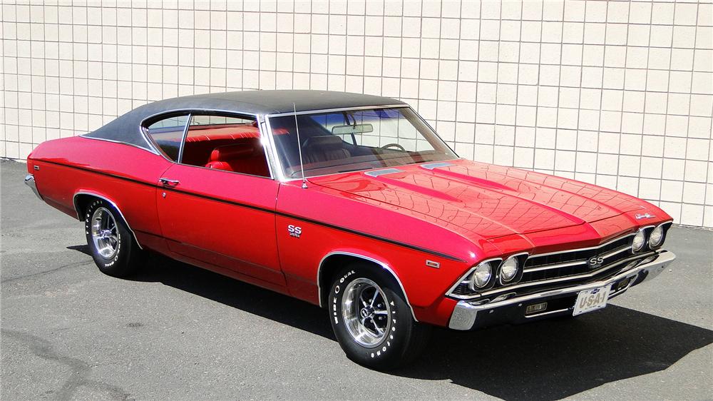 1969 CHEVROLET CHEVELLE SS 396 2 DOOR COUPE