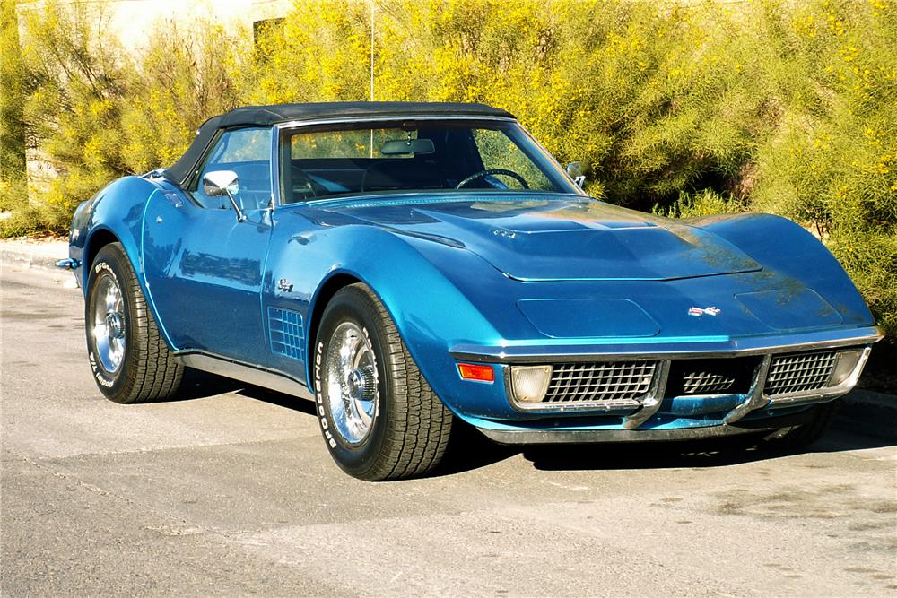 1971 CHEVROLET CORVETTE CONVERTIBLE 454