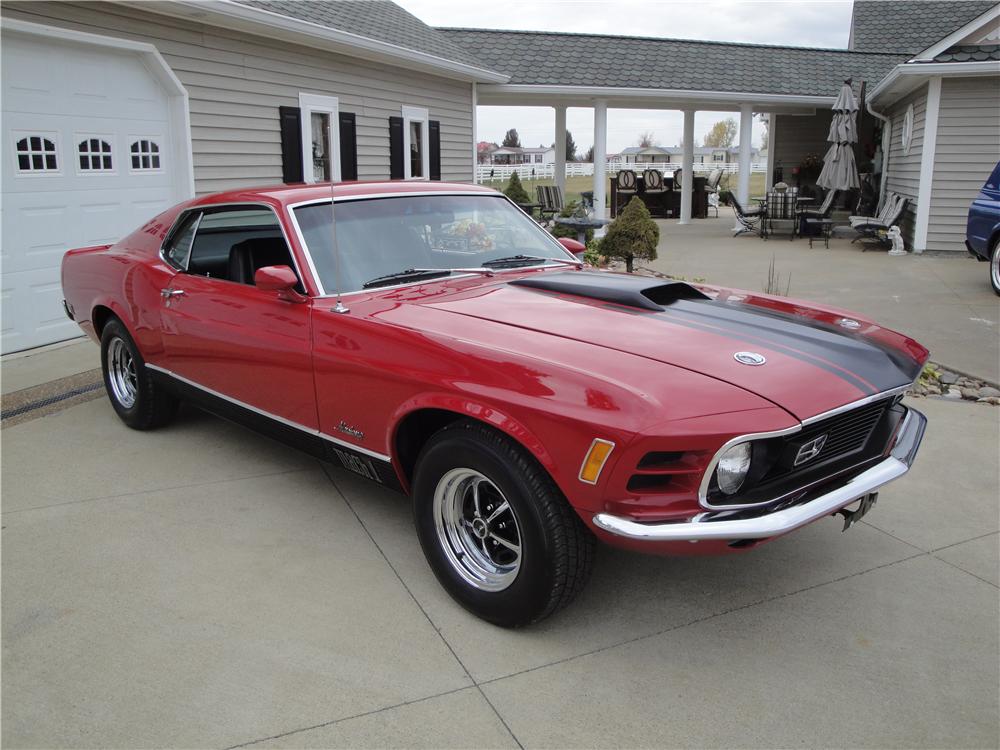 1970 FORD MUSTANG MACH 1 FASTBACK