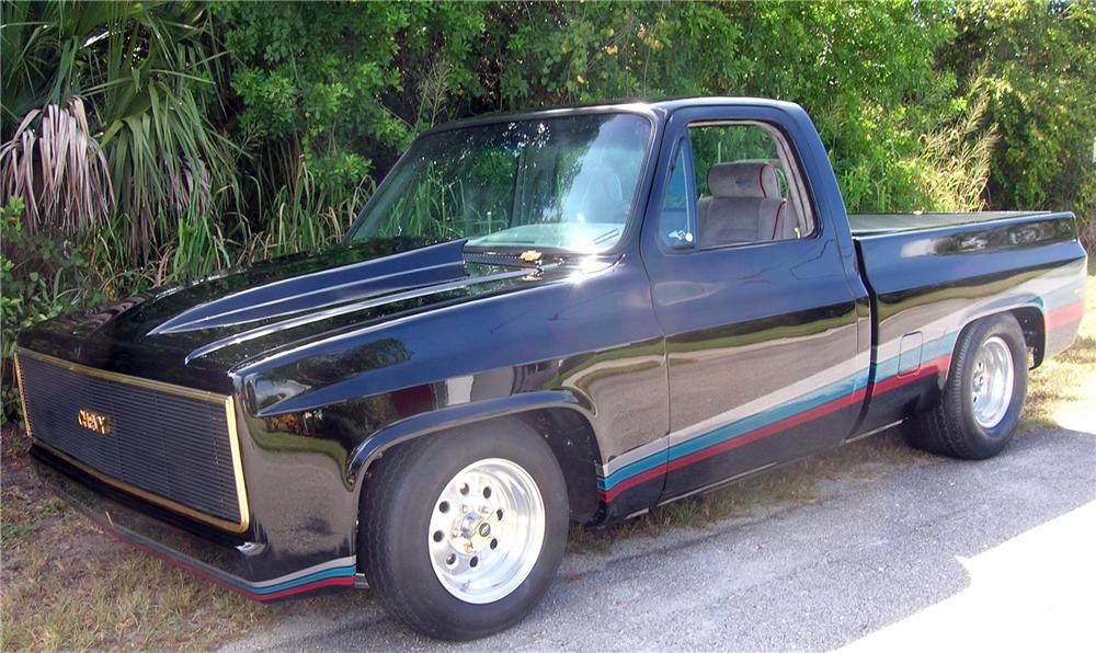 1986 CHEVROLET PRO-STREET CUSTOM PICKUP