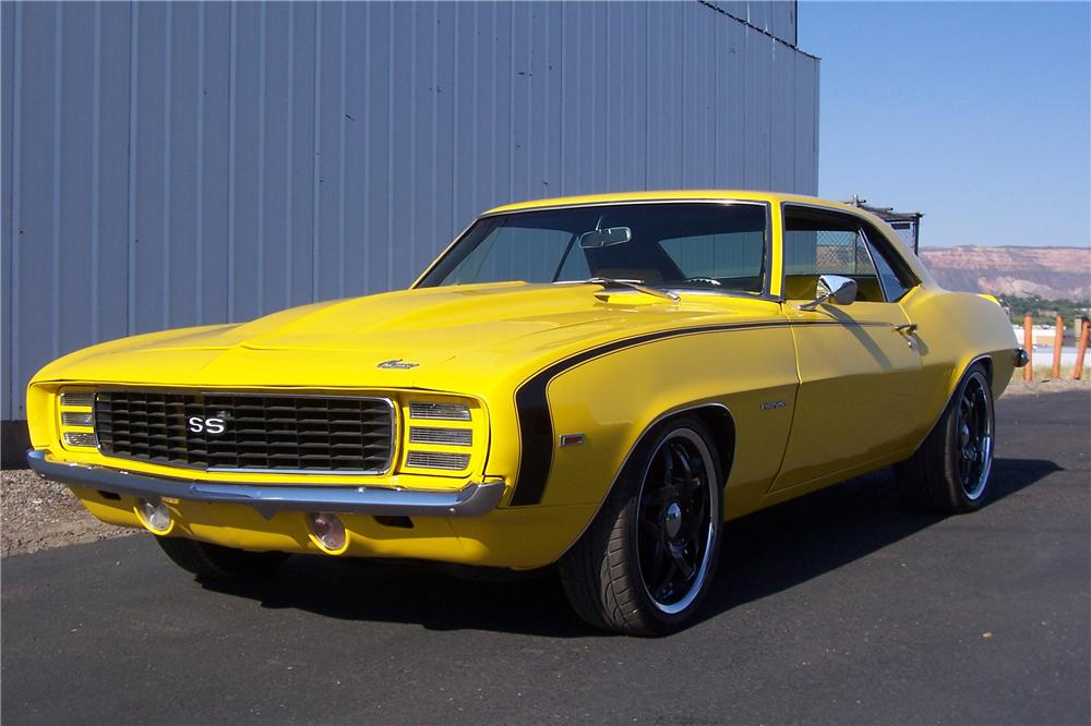 1969 CHEVROLET CAMARO CUSTOM 2 DOOR COUPE