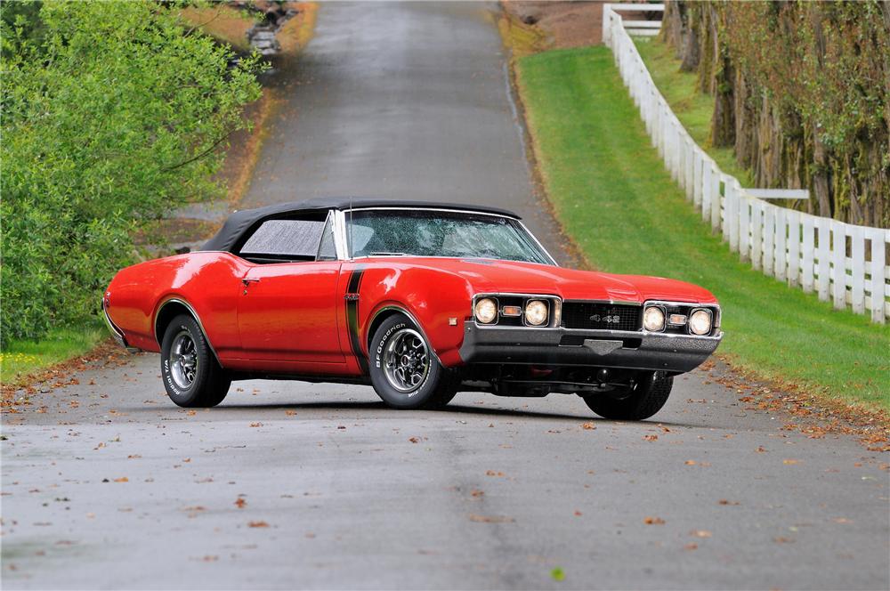 1968 OLDSMOBILE CUTLASS 442 CONVERTIBLE