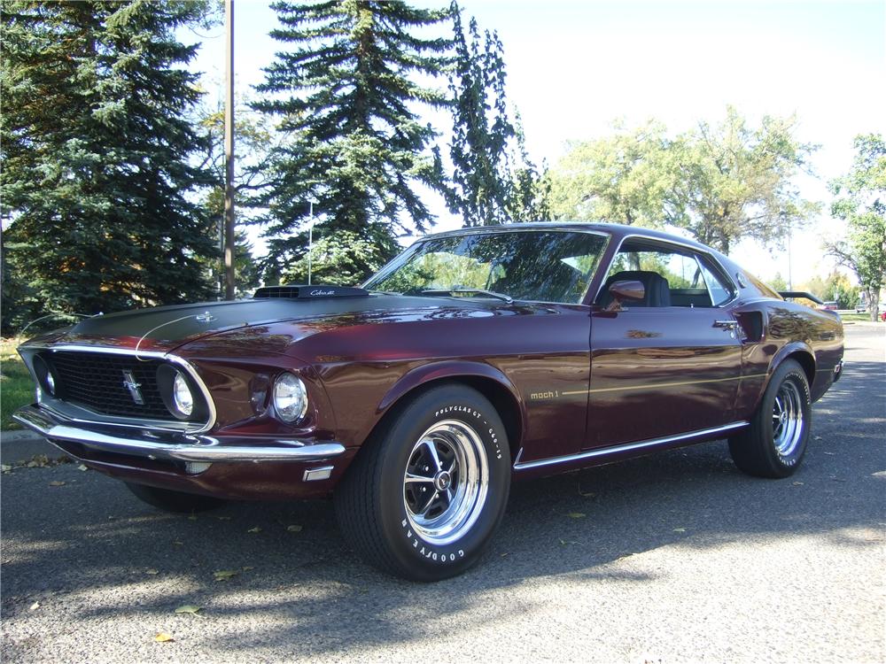 1969 FORD MUSTANG MACH 1 428 CJ FASTBACK