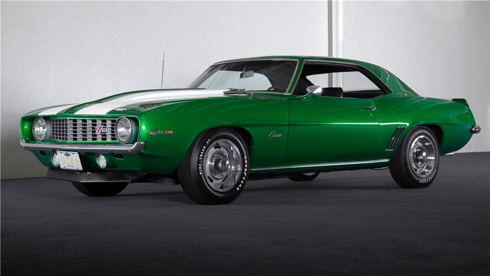 1969 CHEVROLET CAMARO Z/28 2 DOOR COUPE