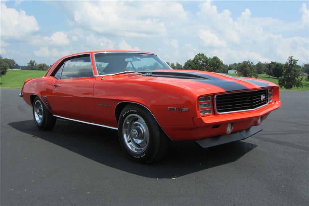 1969 CHEVROLET CAMARO Z/28 2 DOOR COUPE