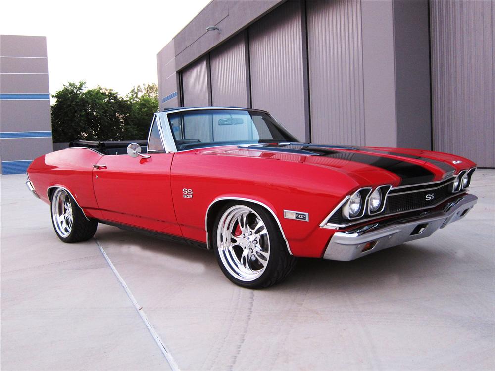 1968 CHEVROLET CHEVELLE CUSTOM CONVERTIBLE