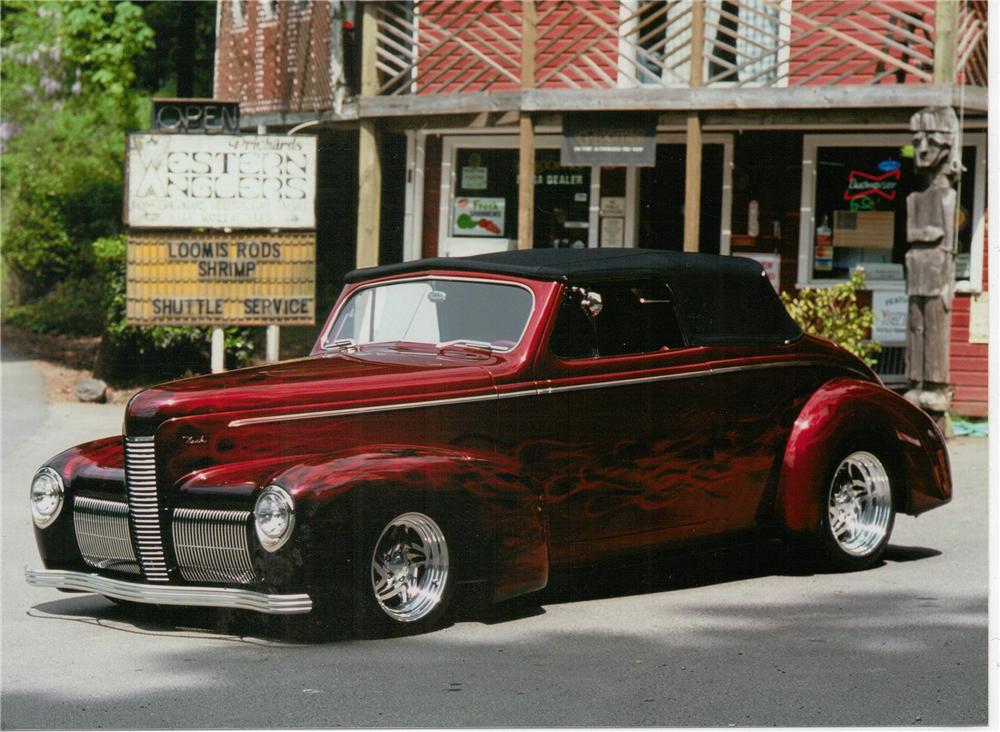 1940 NASH DELUXE LAFAYETTE CUSTOM CONVERTIBLE