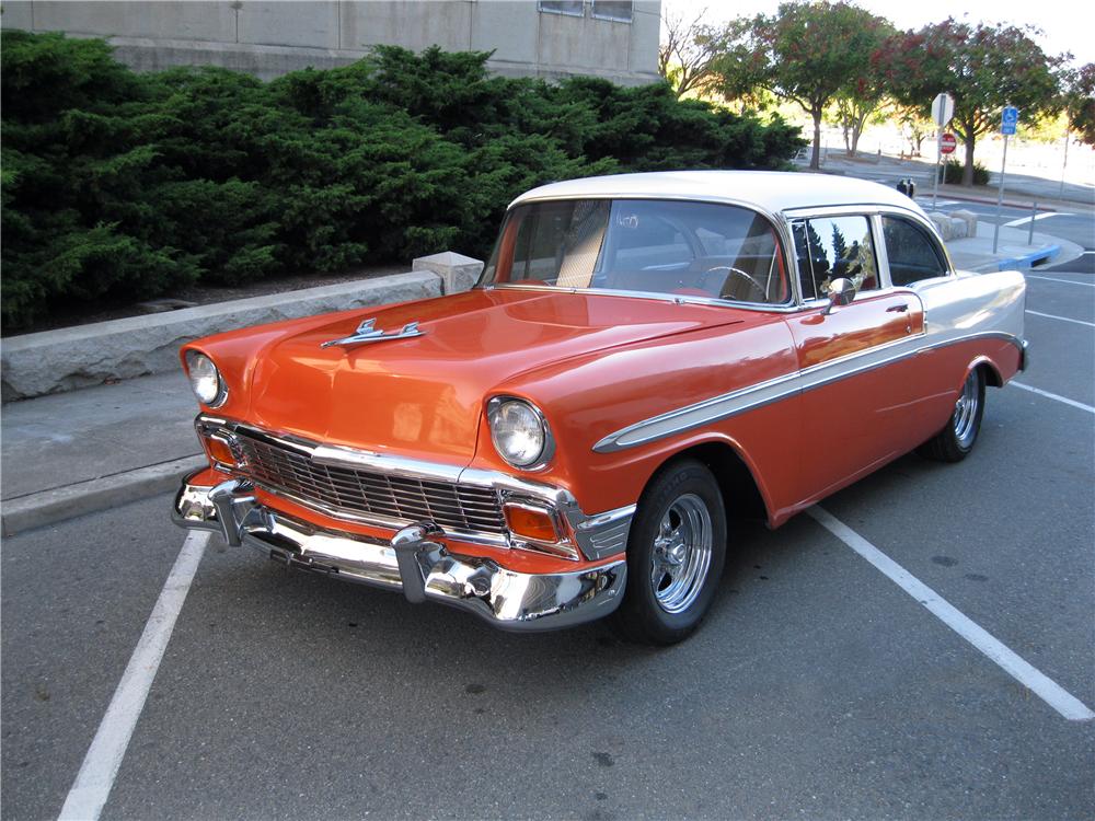 1956 CHEVROLET BEL AIR CUSTOM 2 DOOR HARDTOP