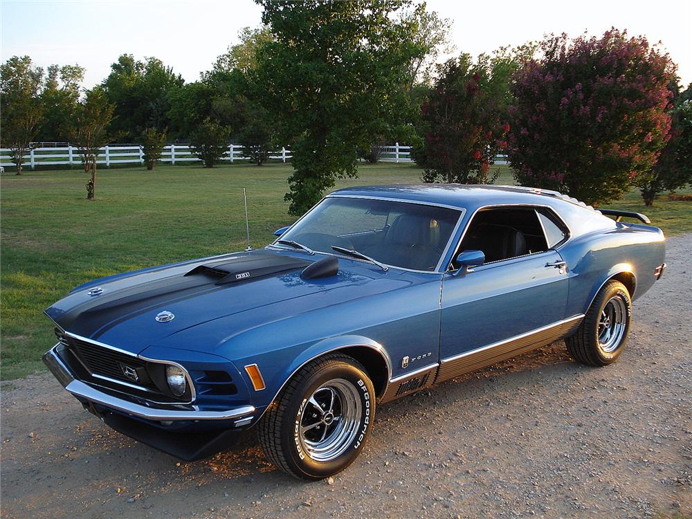 1970 FORD MUSTANG MACH 1 FASTBACK