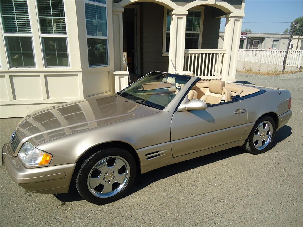 2000 MERCEDES-BENZ SL500 CONVERTIBLE