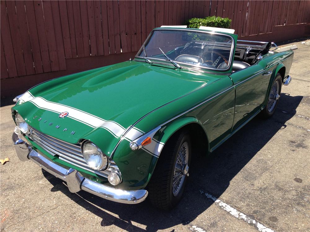 1967 TRIUMPH TR-4 A IRS CONVERTIBLE