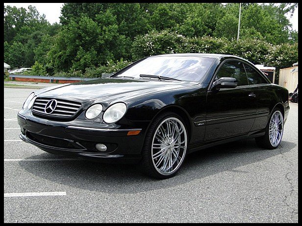 2002 MERCEDES-BENZ CL600 2 DOOR COUPE