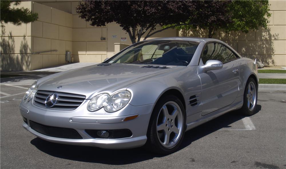 2003 MERCEDES-BENZ SL500 CONVERTIBLE