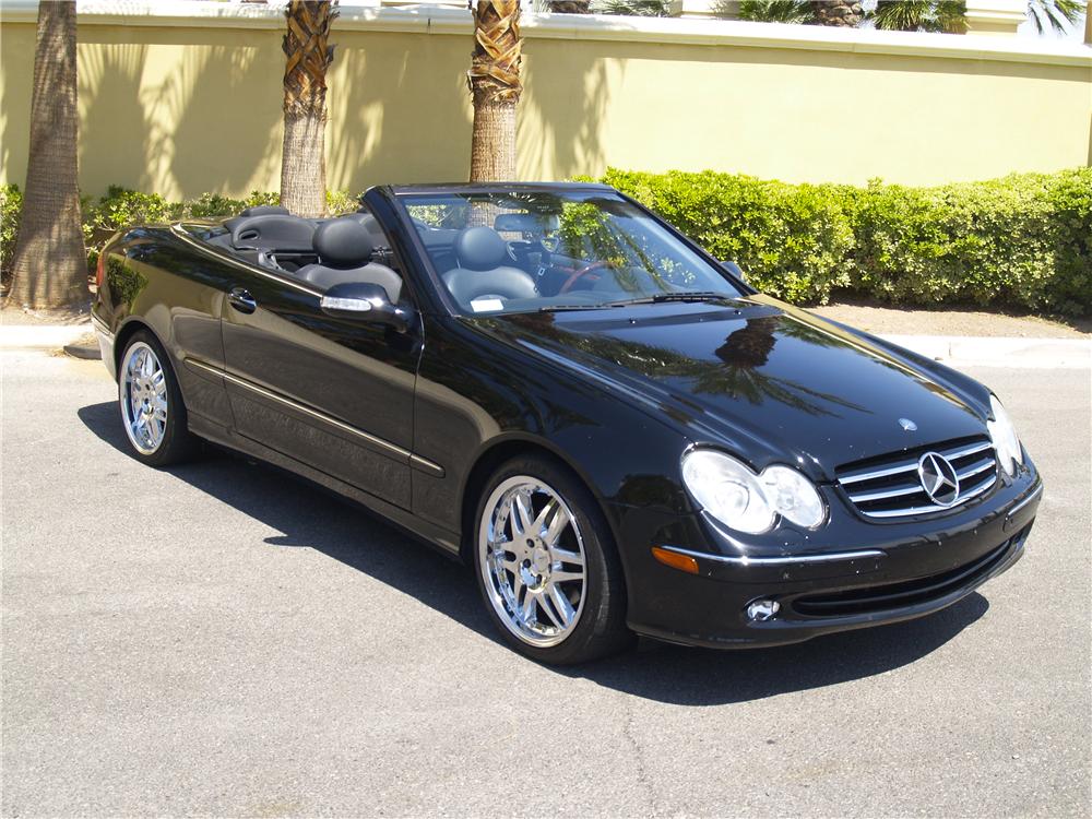 2005 MERCEDES-BENZ CLK 320 CONVERTIBLE