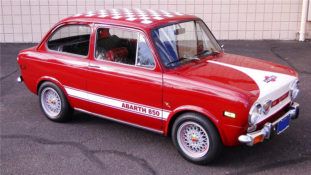 1971 FIAT 850 BERLINA 2 DOOR COUPE