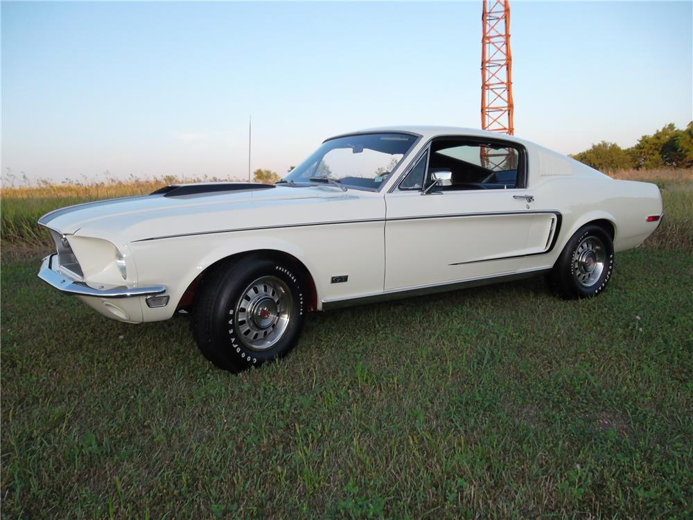 1968 FORD MUSTANG GT 428 CJ FASTBACK