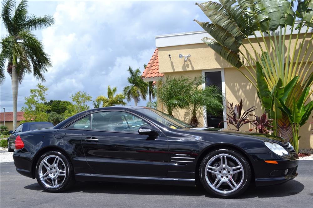 2003 MERCEDES-BENZ SL500 CONVERTIBLE