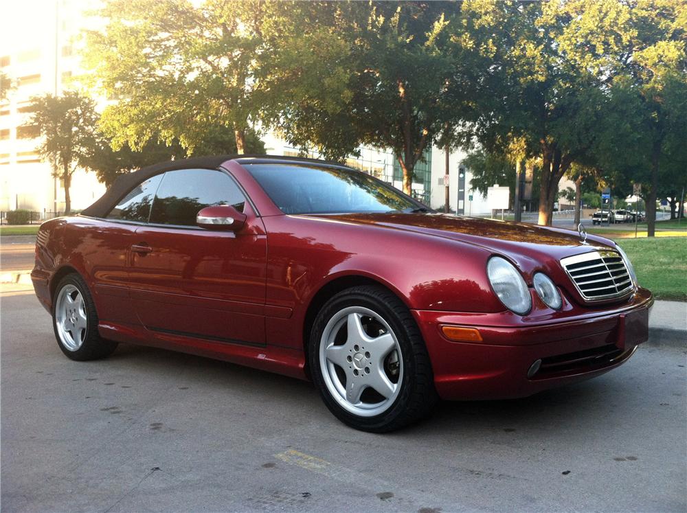 2000 MERCEDES-BENZ CLK430 CONVERTIBLE