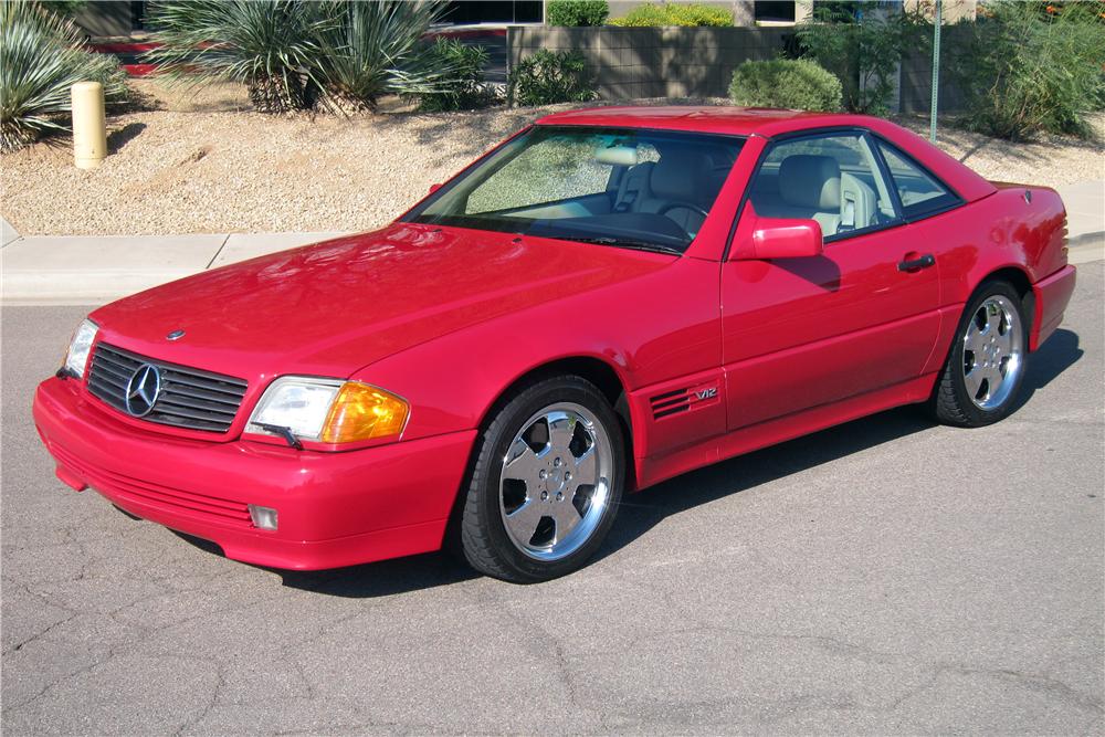 1994 MERCEDES-BENZ SL600 CONVERTIBLE