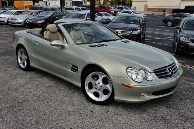 2004 MERCEDES-BENZ SL500 CONVERTIBLE