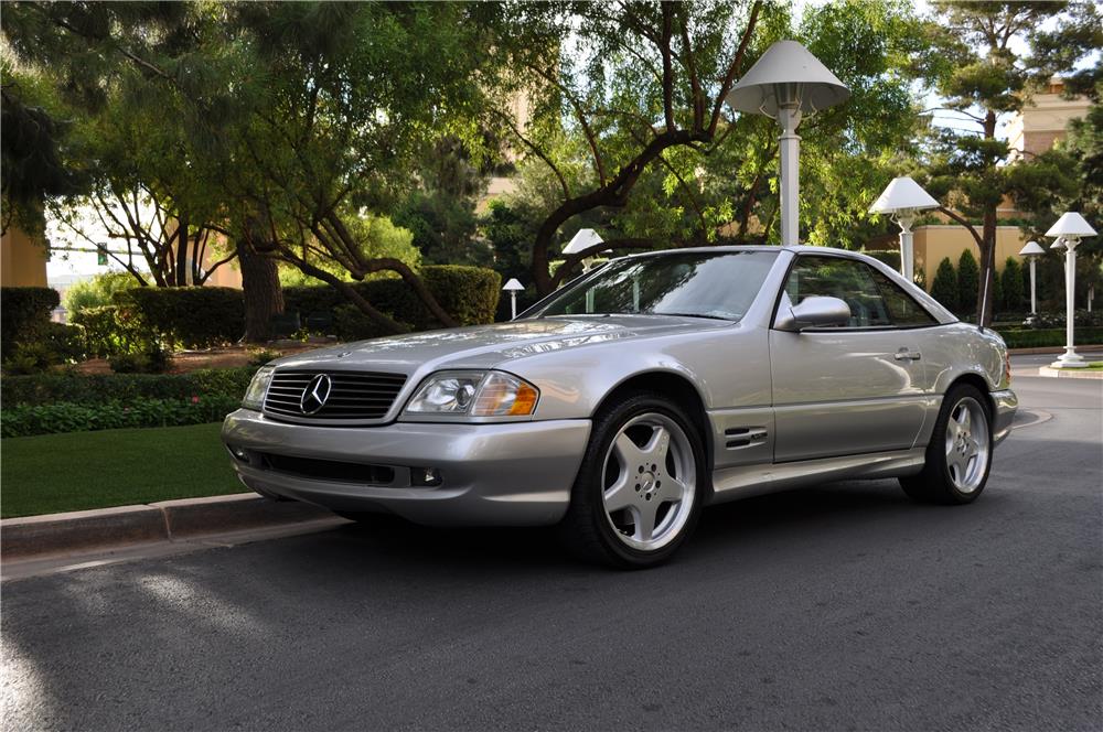 2000 MERCEDES-BENZ SL500 CONVERTIBLE