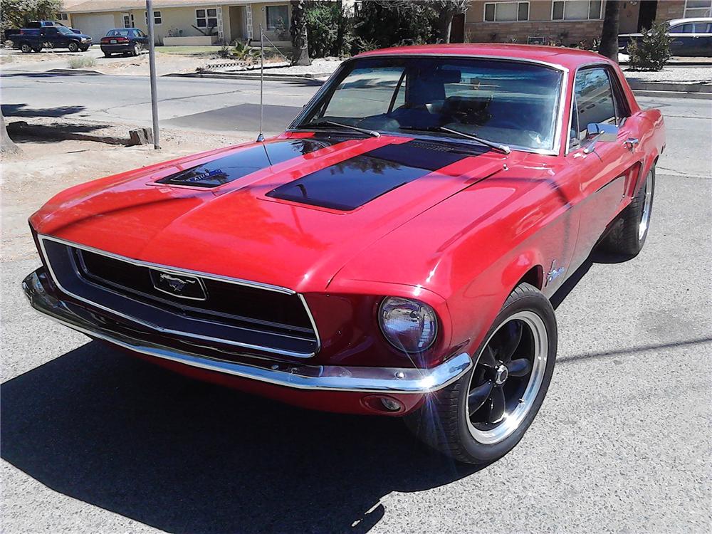 1968 FORD MUSTANG CUSTOM 2 DOOR HARDTOP