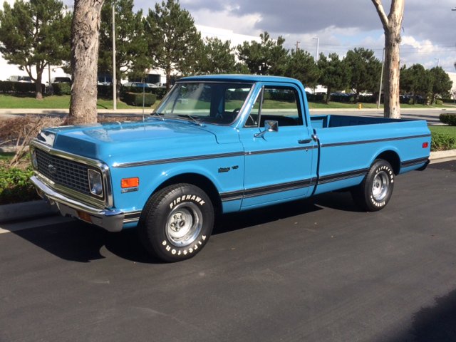 1972 CHEVROLET C-10 CUSTOM PICKUP