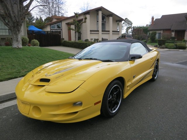 2002 PONTIAC FIREBIRD TRANS AM COLLECTOR EDITION CONVERTIBLE