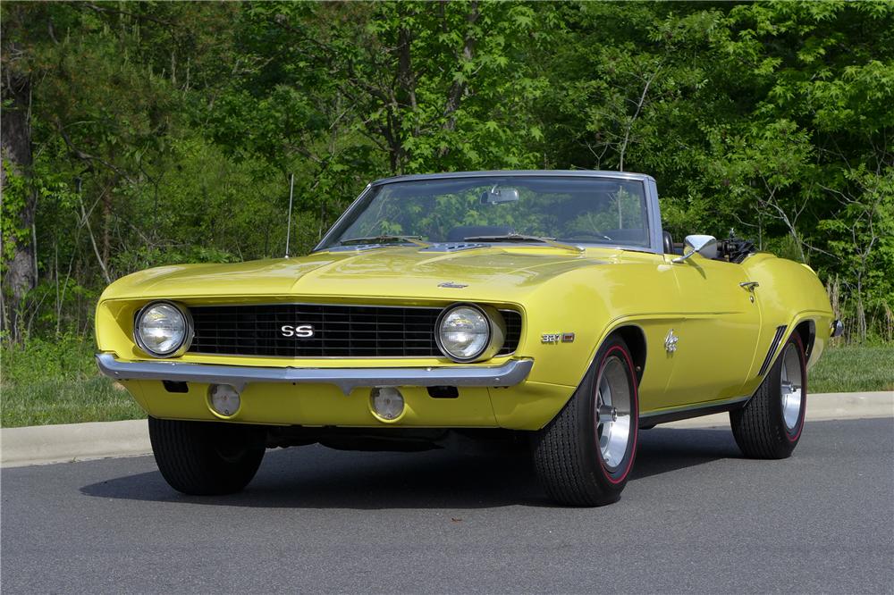 1969 CHEVROLET CAMARO CONVERTIBLE