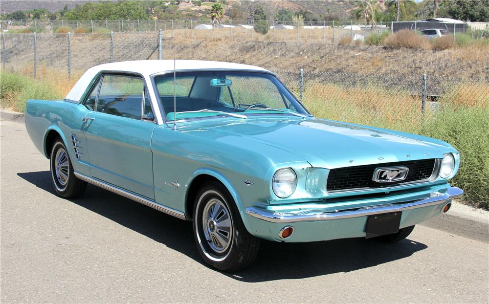 1966 FORD MUSTANG 2 DOOR HARDTOP