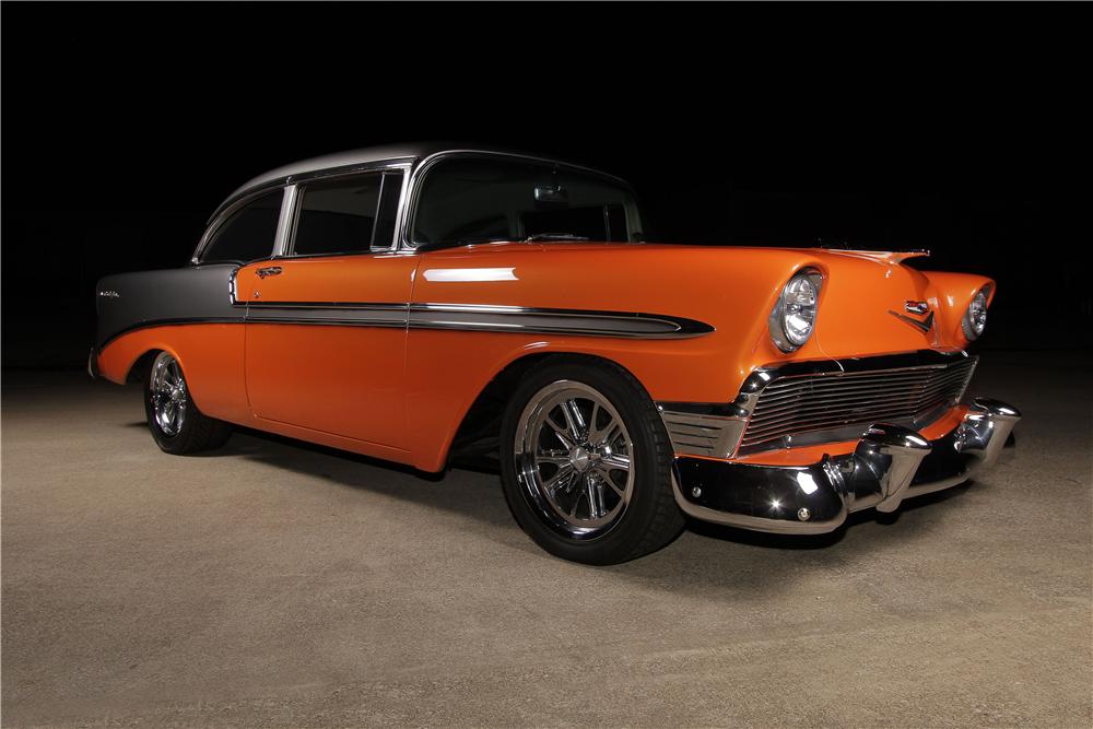 1956 CHEVROLET BEL AIR CUSTOM 2 DOOR SEDAN