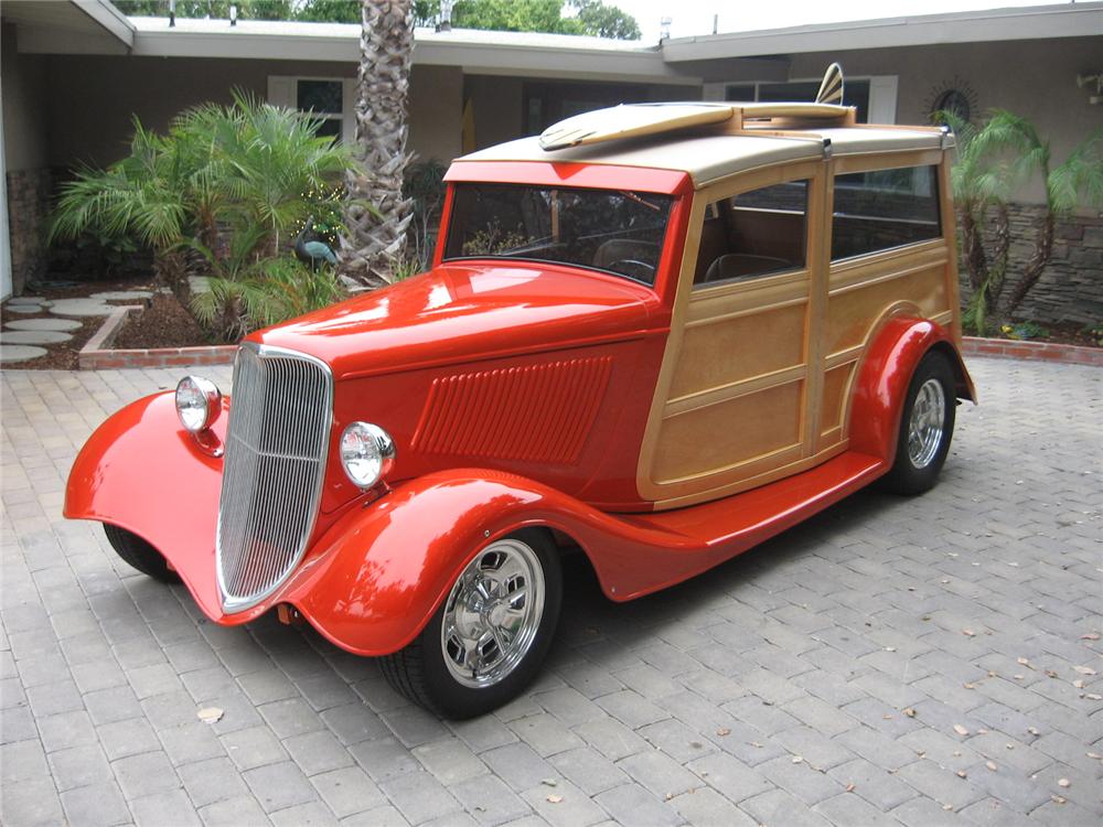 1933 FORD CUSTOM WOODY WAGON