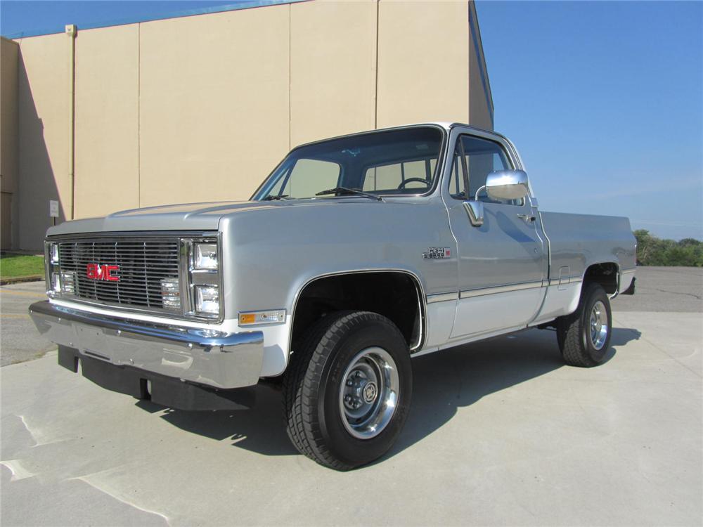 1984 GMC SIERRA 1500 CUSTOM 4X4 PICKUP