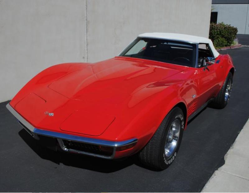 1972 CHEVROLET CORVETTE 2 DOOR CONVERTIBLE